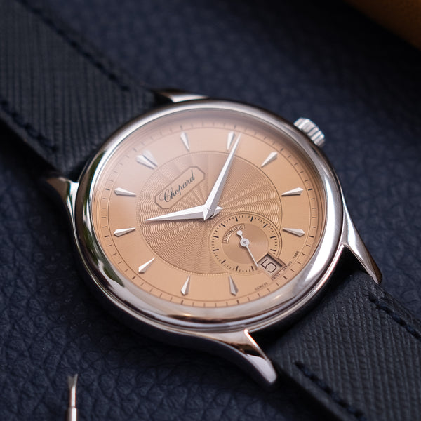 Recalling a '90s Original, Chopard Introduces the L.U.C 1860 in Salmon