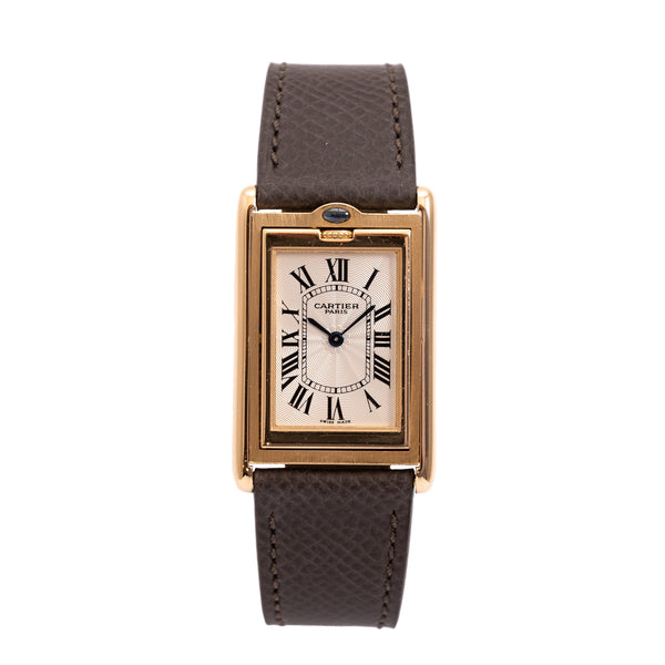 Cartier Tank Basculante Open caseback 2499