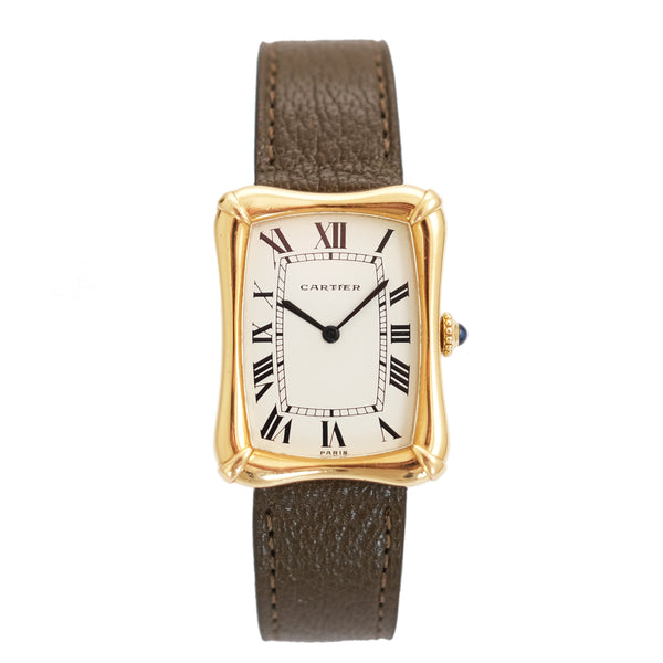 Cartier Bamboo Coussin - Ref 78102 - Yellow gold