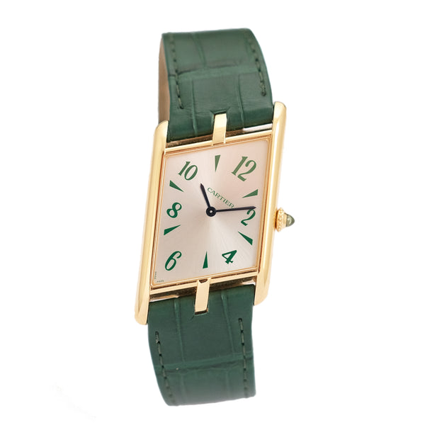 Cartier Tank Asymétrique NSO - Green