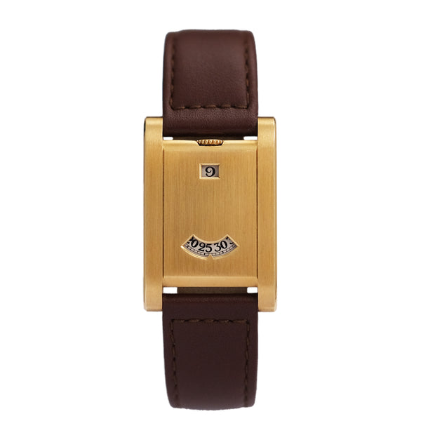 Cartier Tank à Guichets - Yellow gold - Special order from 1996