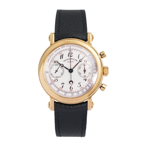 Franck Muller Chronograph 1750VEM - White enamel dial