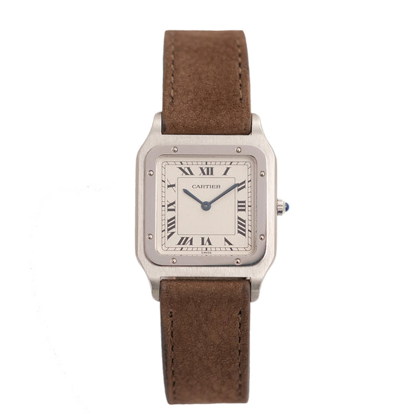 Cartier Santos Dumont 1575 Platinum Full set from 1994