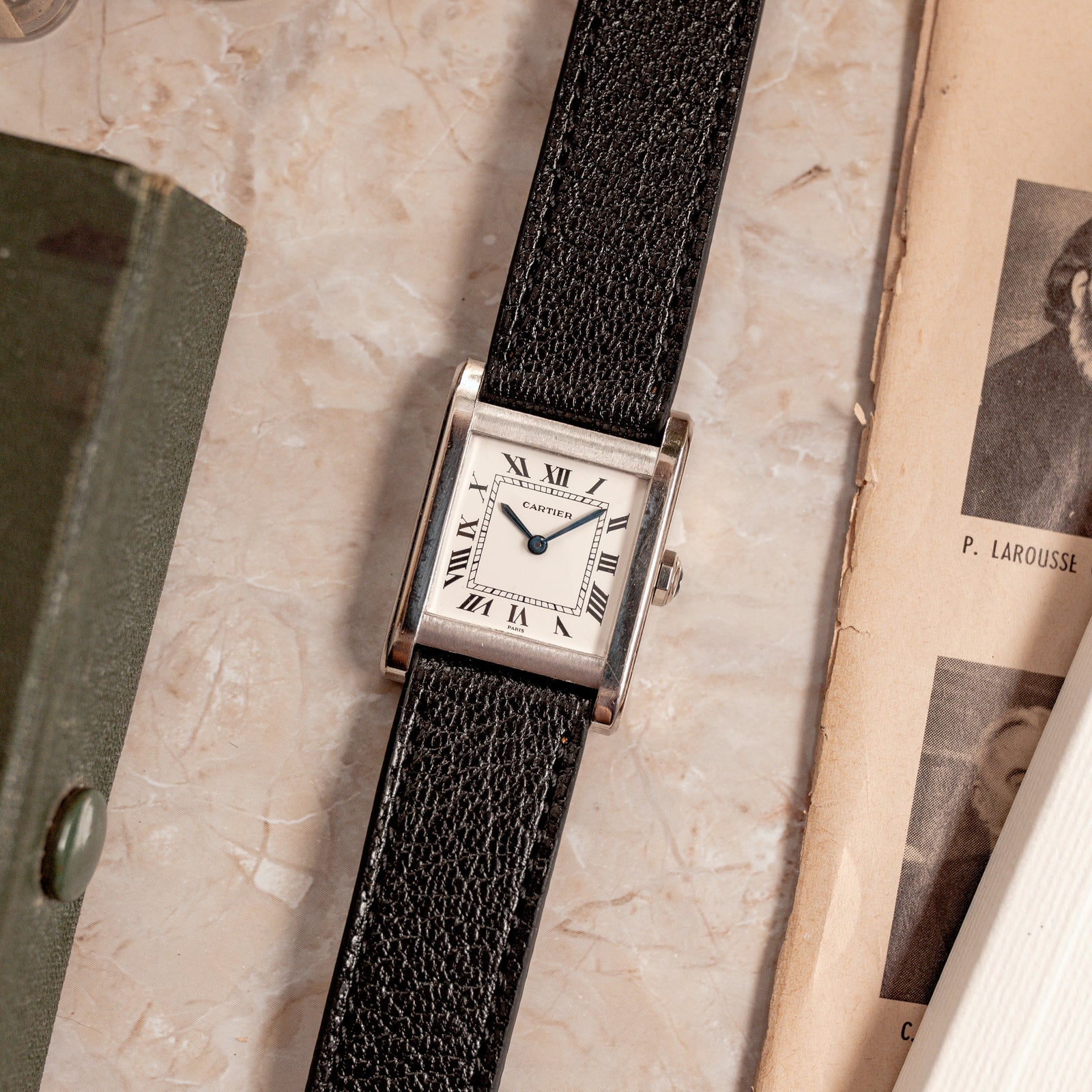 A ri Cartier Tank Normale - White gold - Mark 1 - Ref. 78092 – Mr