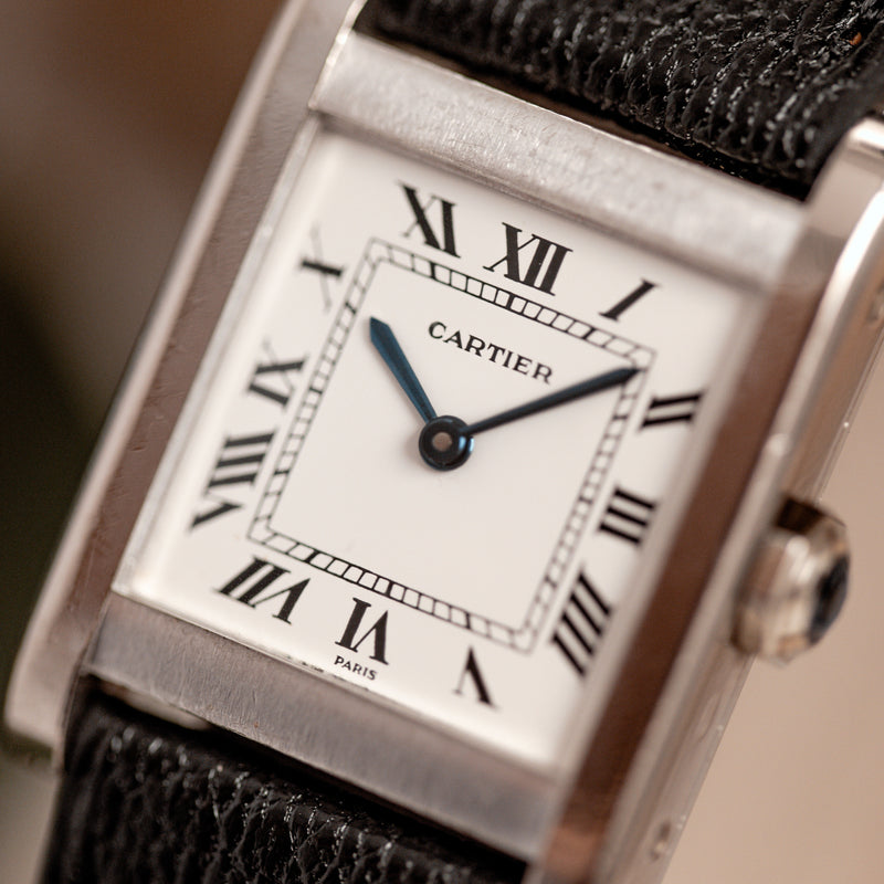 Cartier Tank Normale - White gold - 1970's - Ref. 78092