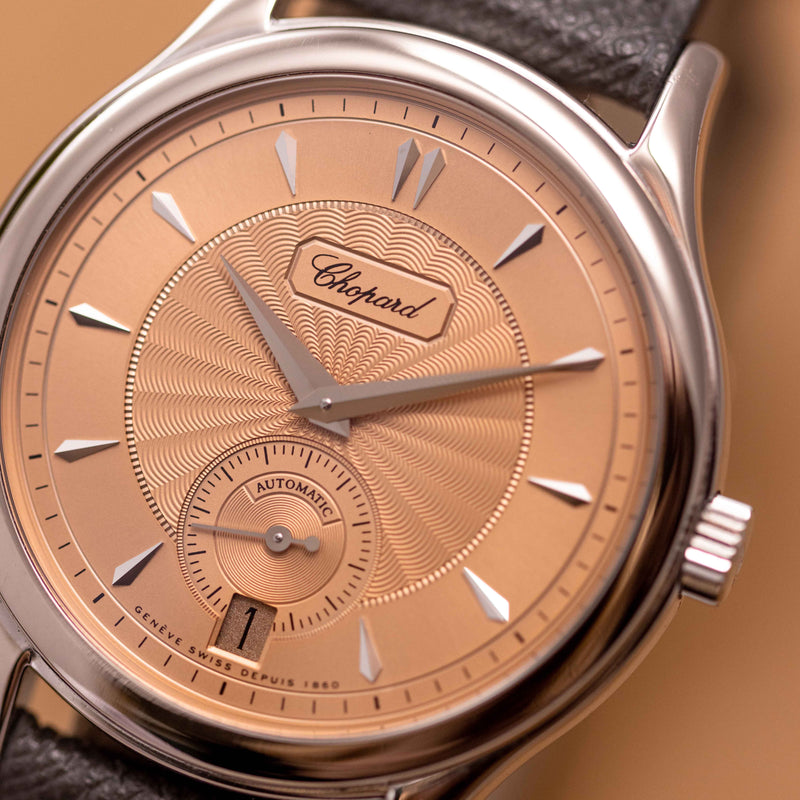 Chopard L.U.C. 1860 - 16/1860/2- Salmon Guilloché dial