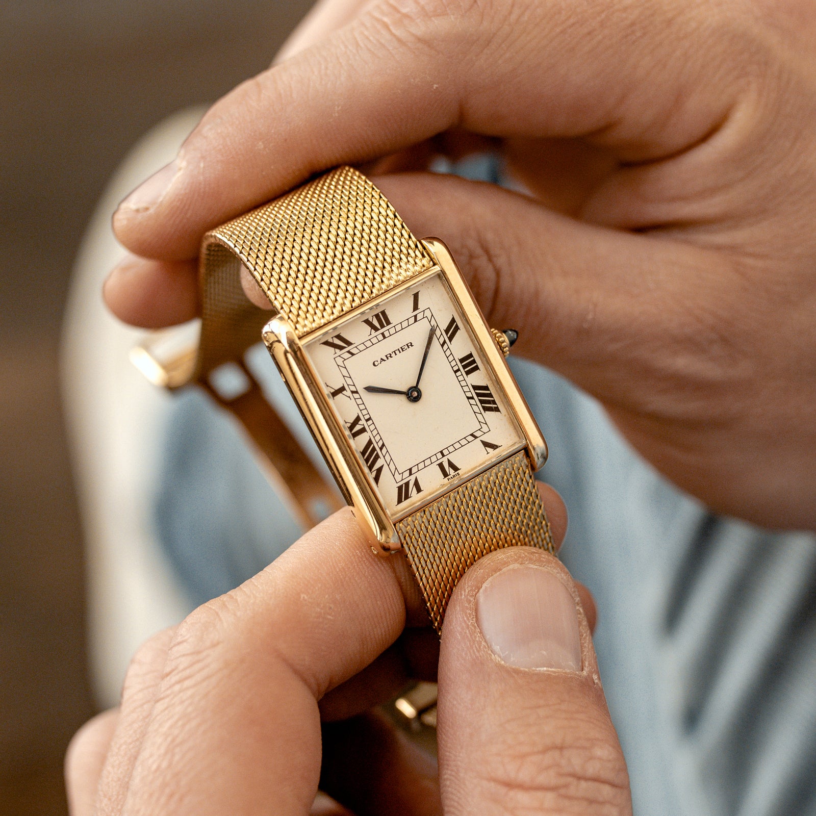 Changer bracelet montre cartier tank fashion