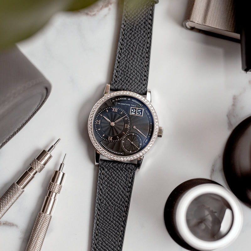 A. Lange & Söhne 20th Anniversary Platinum set - "Death star" Ref. 811.062 - 101.062