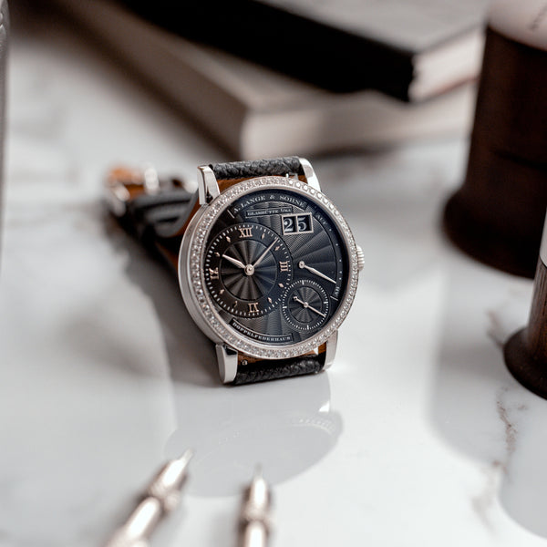 A. Lange & Söhne 20th Anniversary Platinum set - "Death star" Ref. 811.062 - 101.062