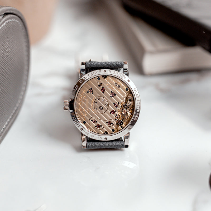 A. Lange & Söhne 20th Anniversary Platinum set - "Death star" Ref. 811.062 - 101.062