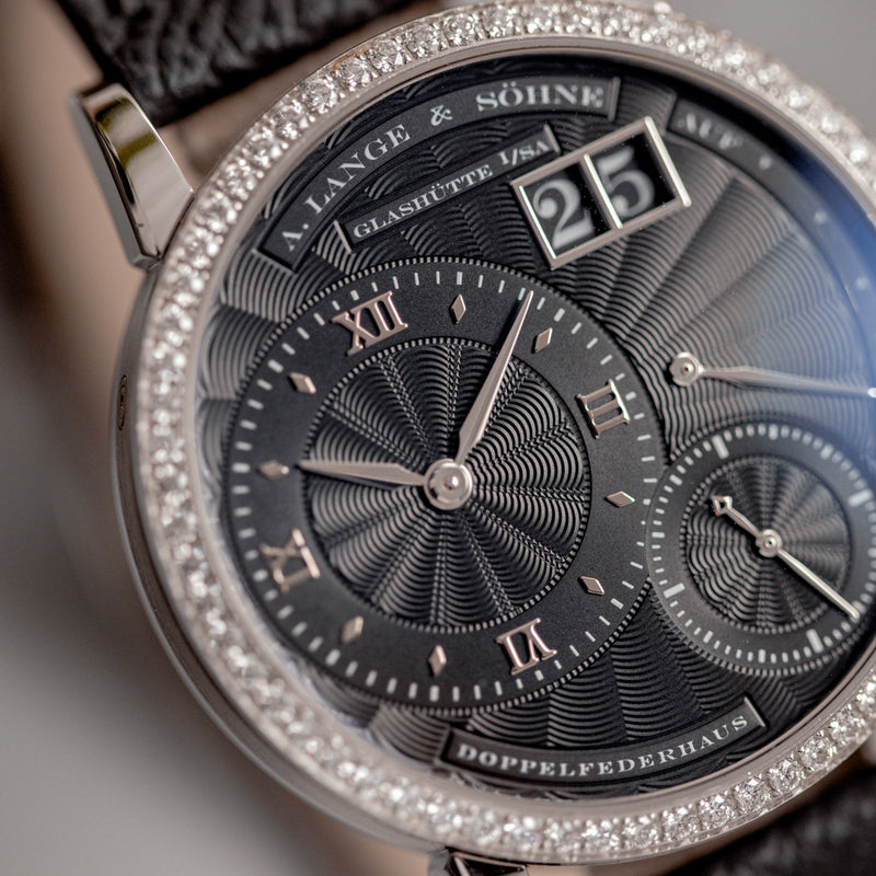 A. Lange & Söhne 20th Anniversary Platinum set - "Death star" Ref. 811.062 - 101.062