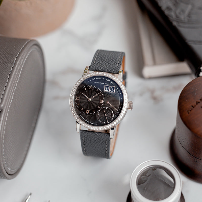 A. Lange & Söhne 20th Anniversary Platinum set - "Death star" Ref. 811.062 - 101.062