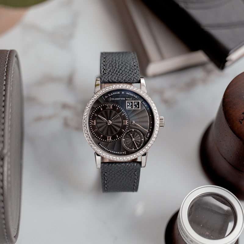 A. Lange & Söhne 20th Anniversary Platinum set - "Death star" Ref. 811.062 - 101.062