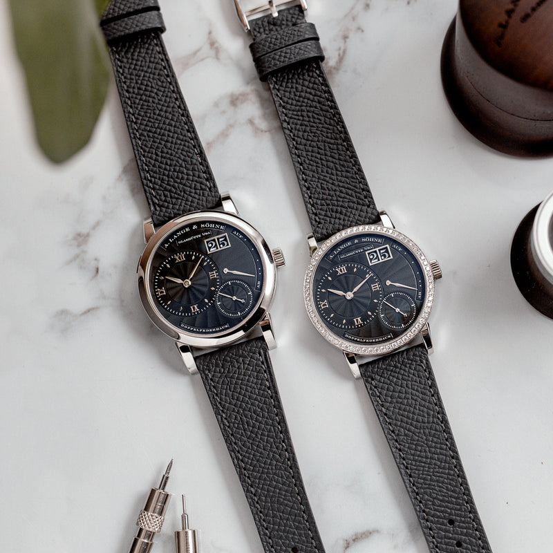 A. Lange & Söhne 20th Anniversary Platinum set - "Death star" Ref. 811.062 - 101.062