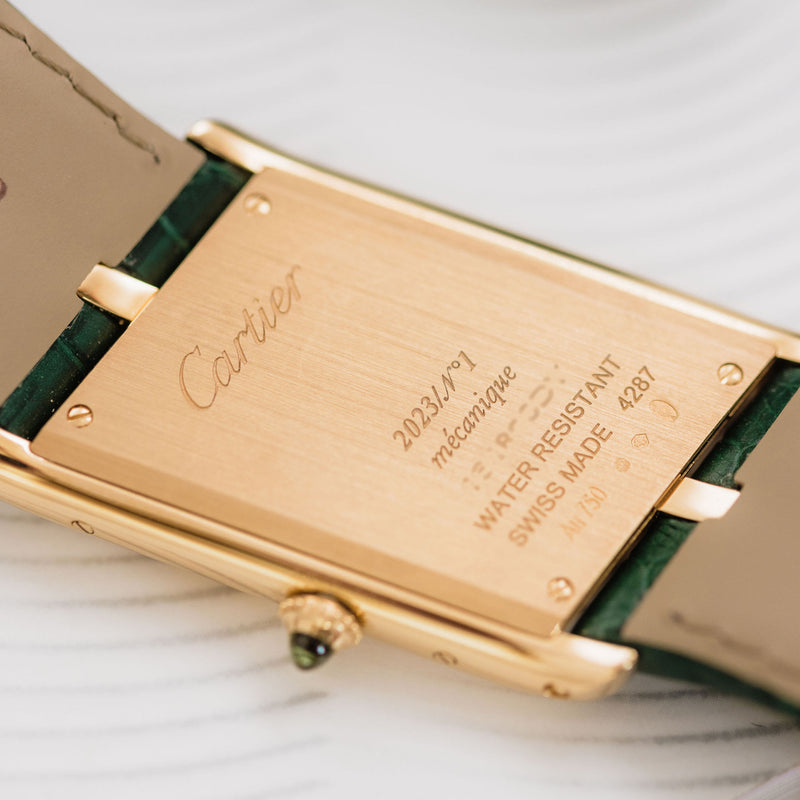 Cartier Tank Asymétrique NSO - Green