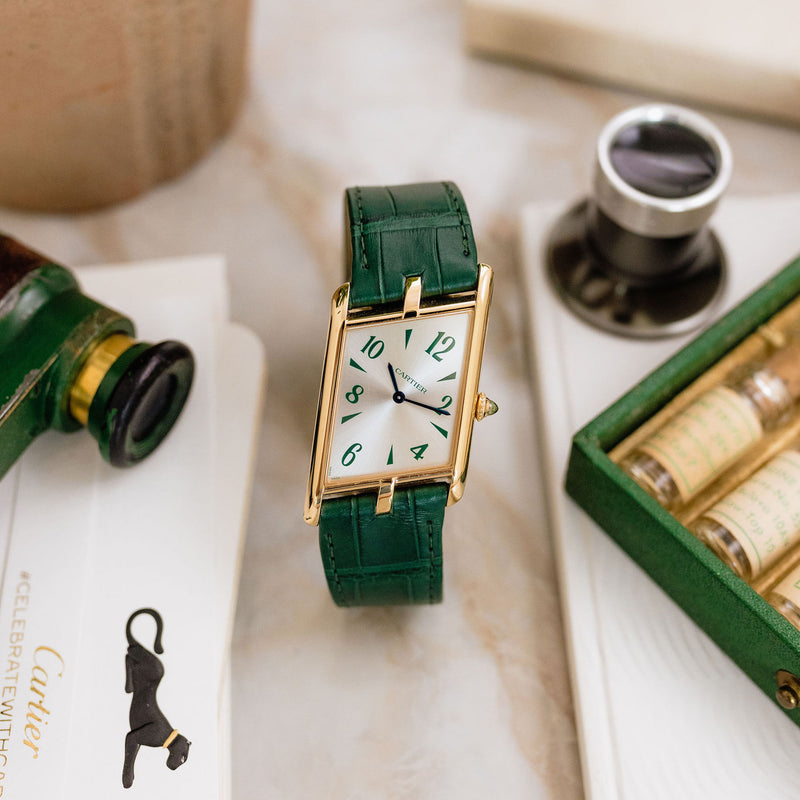 Cartier Tank Asymétrique NSO - Green