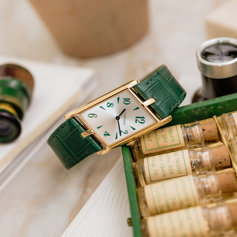 Cartier Tank Asymétrique NSO - Green