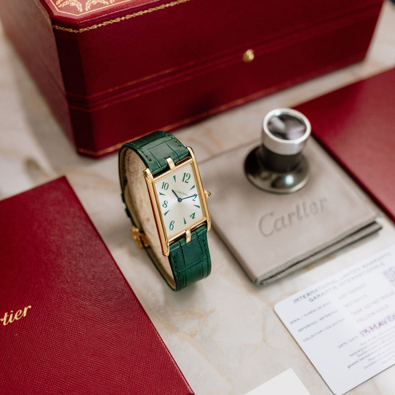 Cartier Tank Asymétrique NSO - Green