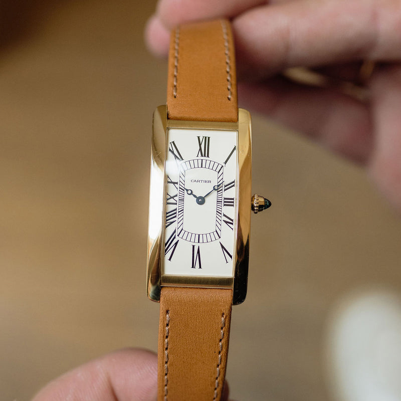 Cartier Tank Cintrée 100th Anniversary Yellow gold WGTA0057