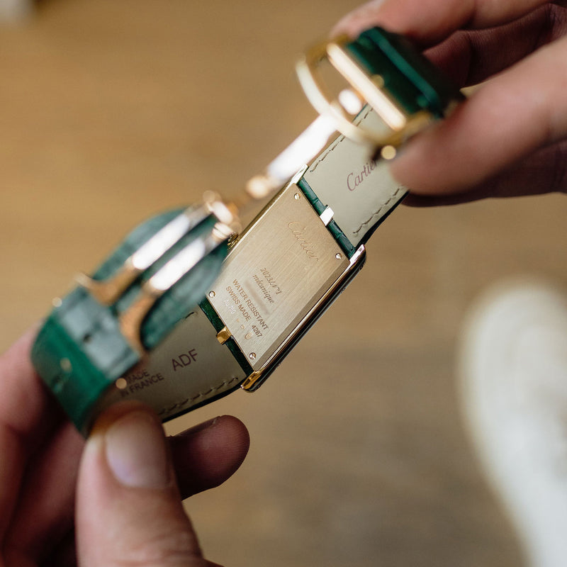 Cartier Tank Asymétrique NSO - Green