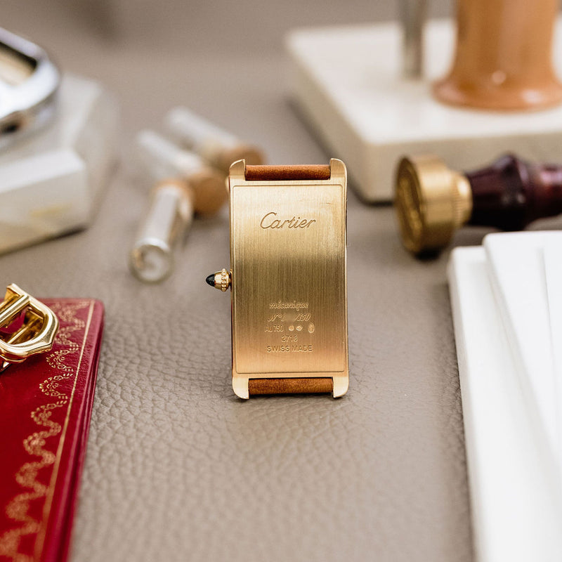 Cartier Tank Cintrée 100th Anniversary Yellow gold WGTA0057