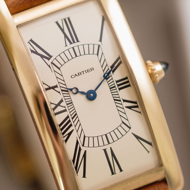 Cartier Tank Cintrée 100th Anniversary Yellow gold WGTA0057