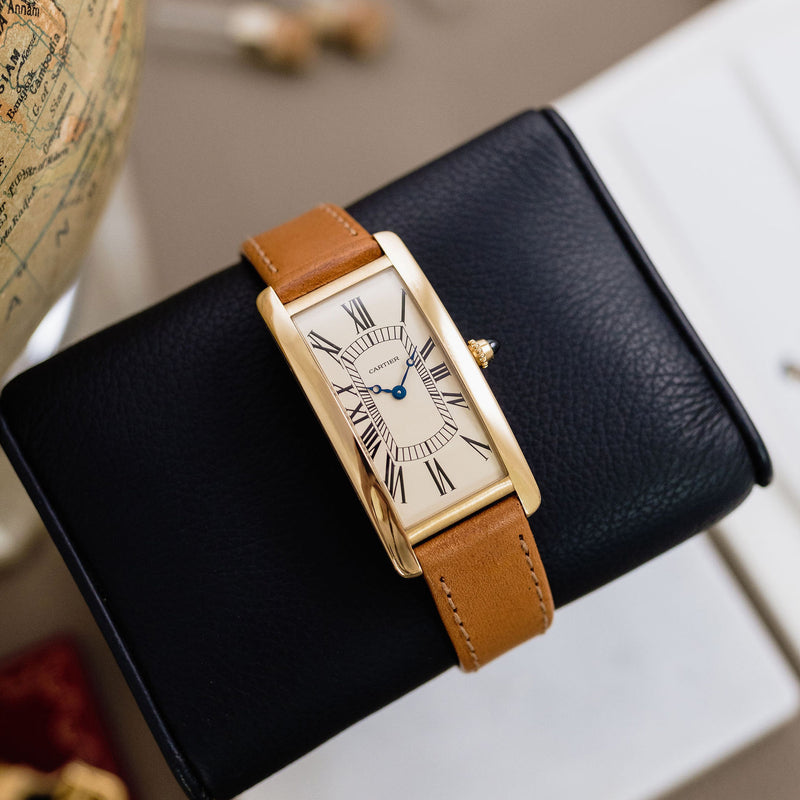 Cartier Tank Cintrée 100th Anniversary Yellow gold WGTA0057