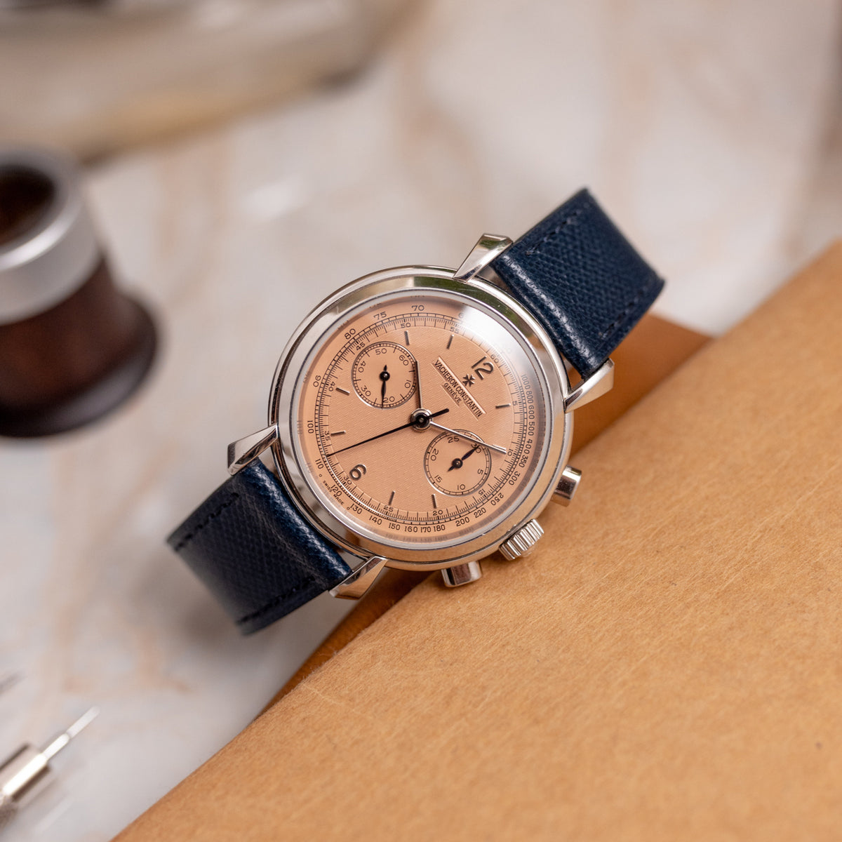 Vacheron Constantin Les Historiques Chronograph 47111 - Salmon Guilloc – Mr  Watchley