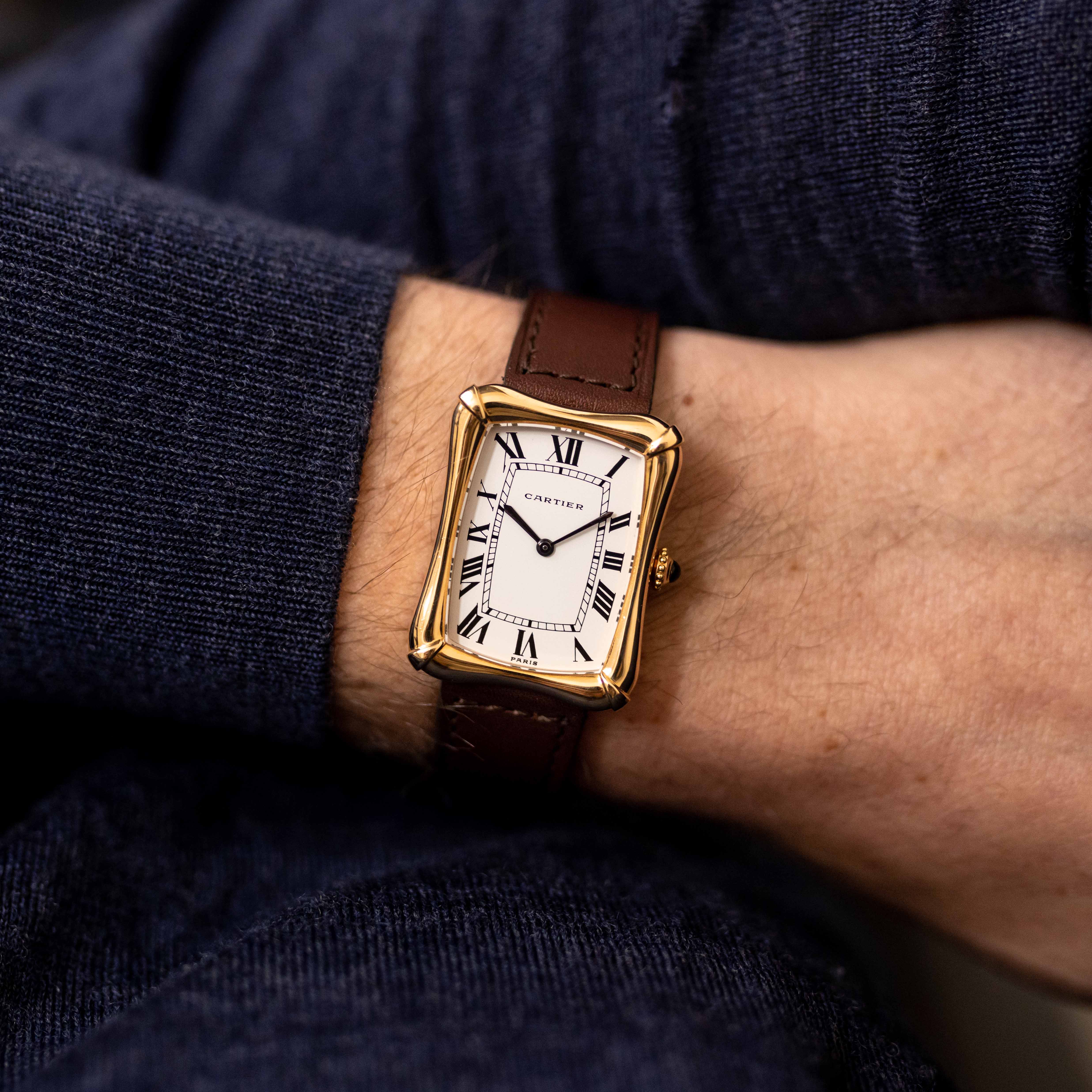 Cartier Bamboo Coussin - Yellow gold - Ref 78102 – Mr Watchley