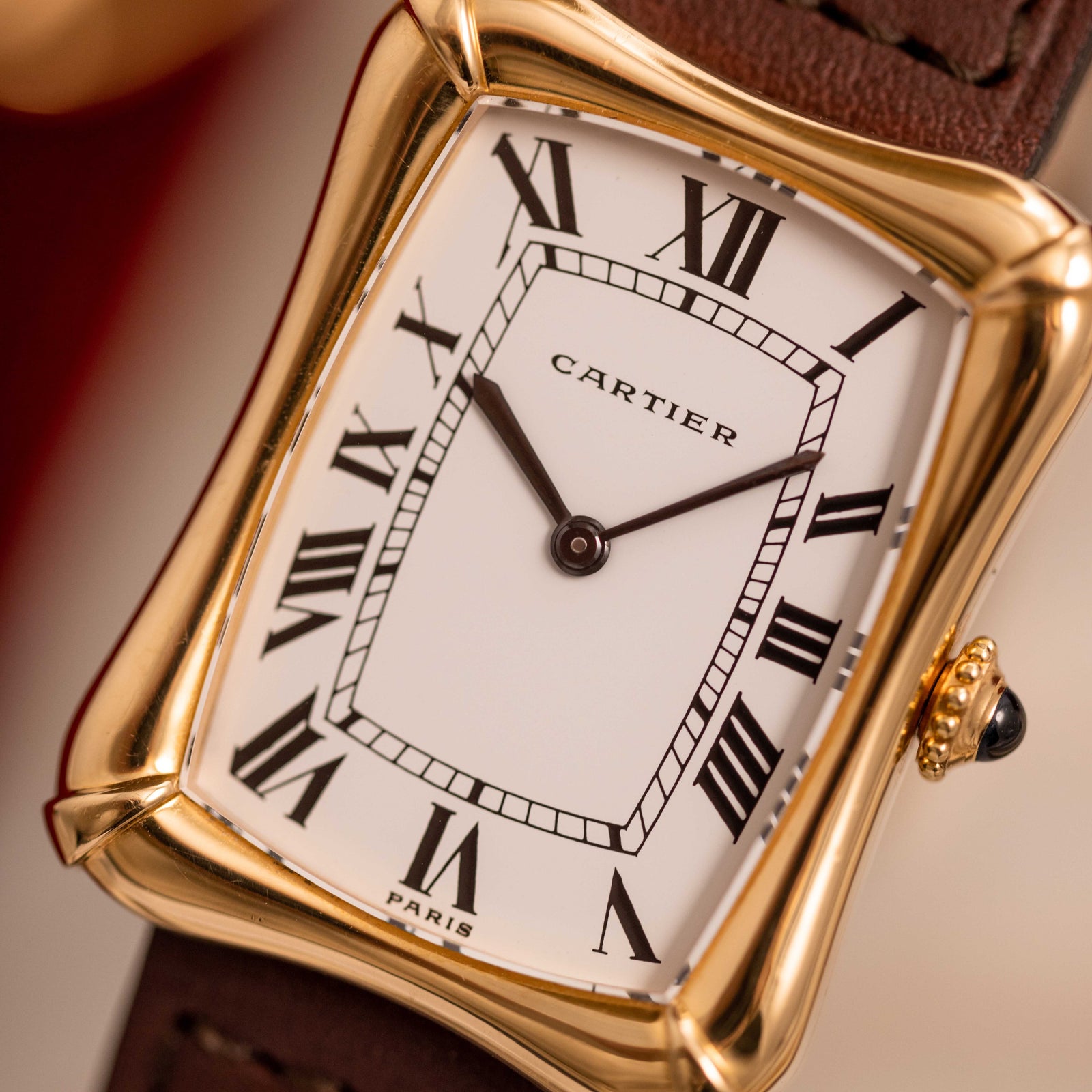 Cartier Bamboo Coussin - Yellow gold - Ref 78102 – Mr Watchley