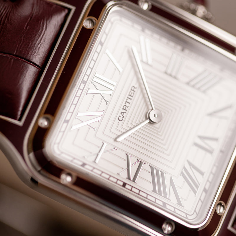 Elegant Cartier Santos Automatic Watch