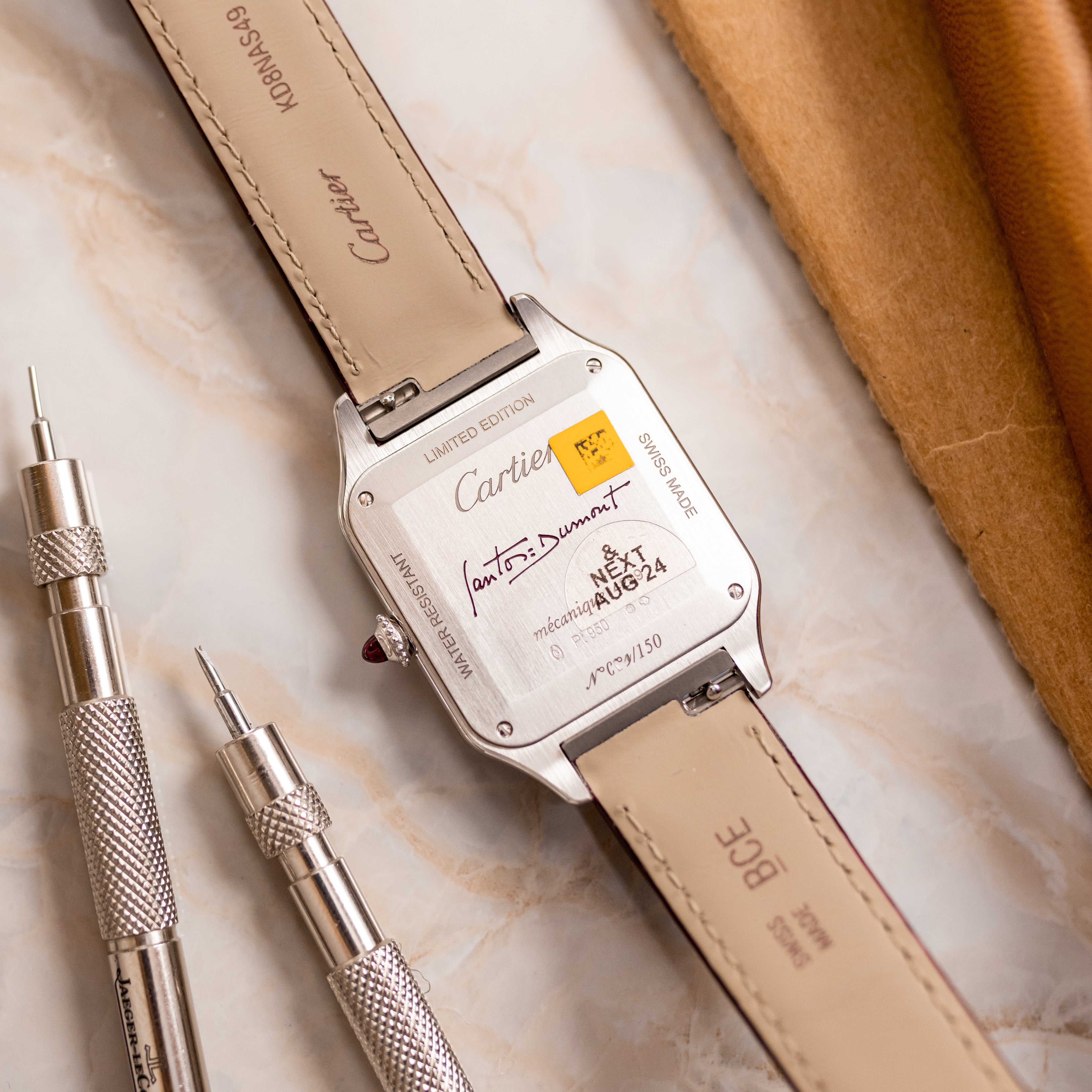 Cartier Santos Dumont Platinum - Limited to 150 pieces – Mr Watchley