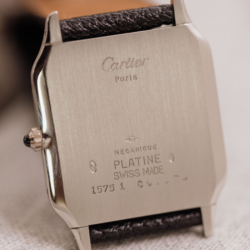 Cartier Santos Dumont Collection Privée Cartier Paris -  Ref. 1575 - Platinum