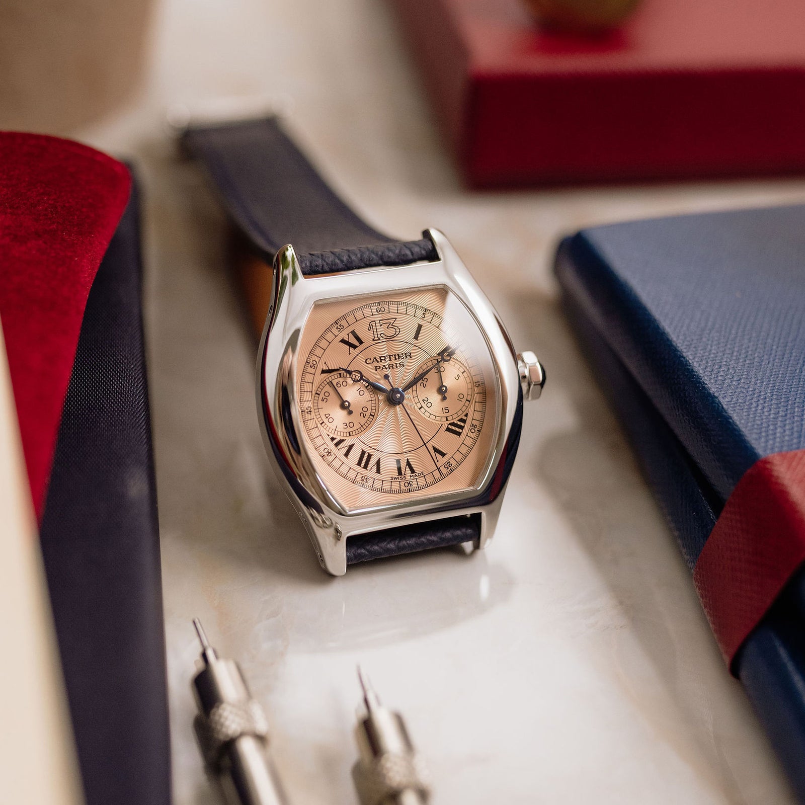 Cartier Tortue Monopoussoir - 13 Rue de la Paix - One of only 13