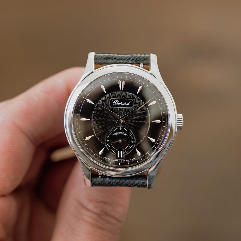 Chopard L.U.C. 1860 - 1.96 movement - Black Guilloché dial – Mr Watchley