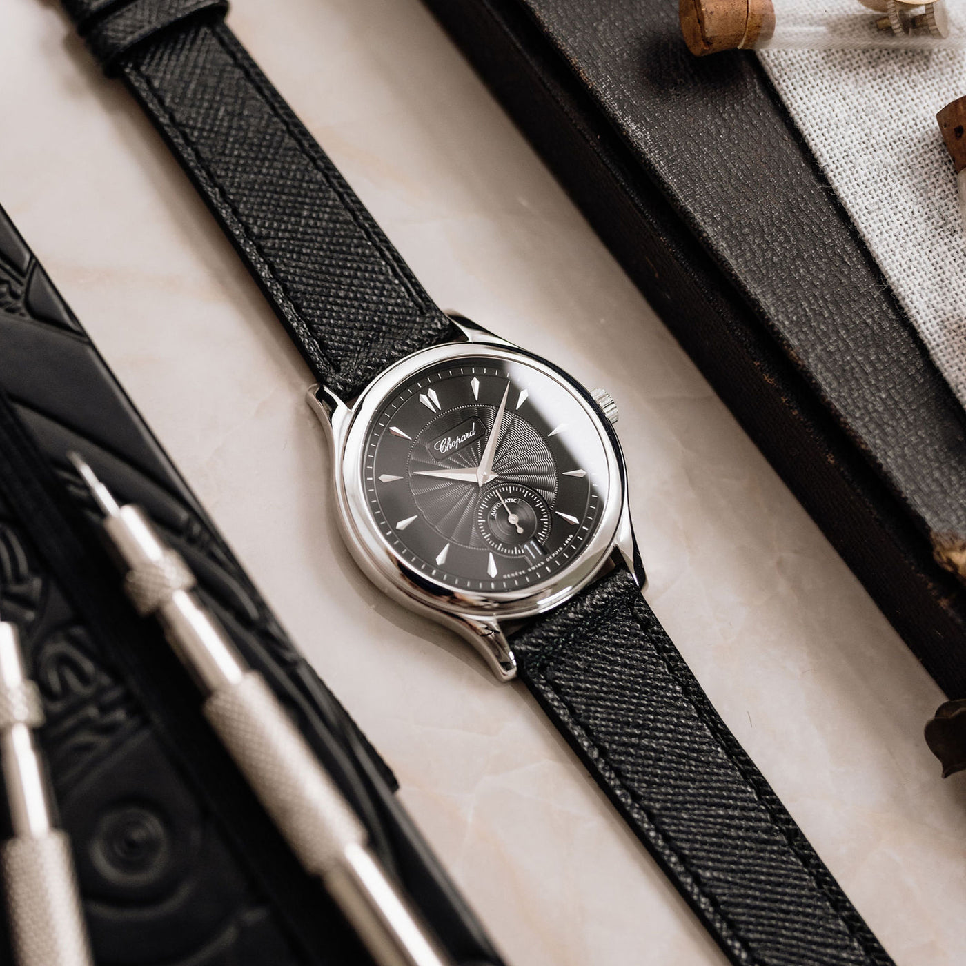 Chopard L.U.C. 1860 - 1.96 movement - Black Guilloché dial – Mr