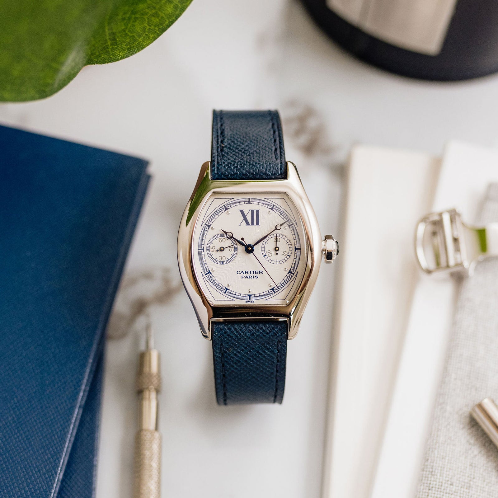 Cartier Tortue Monopoussoir - 2396 - Full set – Mr Watchley