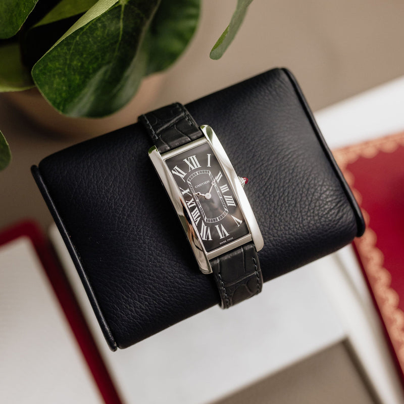 Cartier Tank Cintrée NSO - Platinum - Grey dial