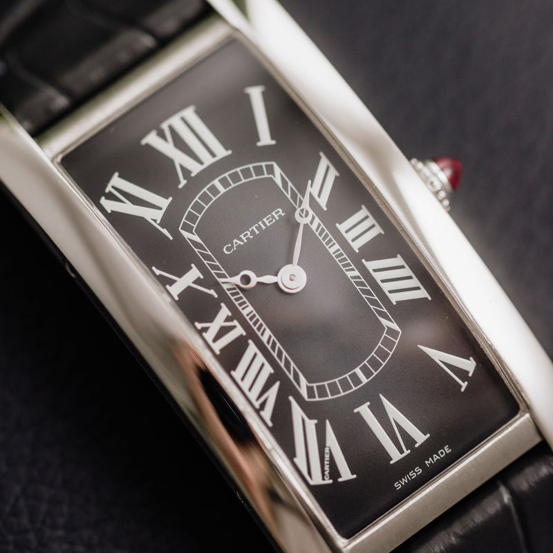 Cartier Tank Cintrée NSO - Platinum - Grey dial