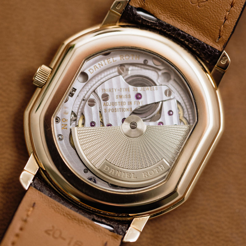 Daniel Roth Extra Plat - Ref. C107 - Rare open caseback