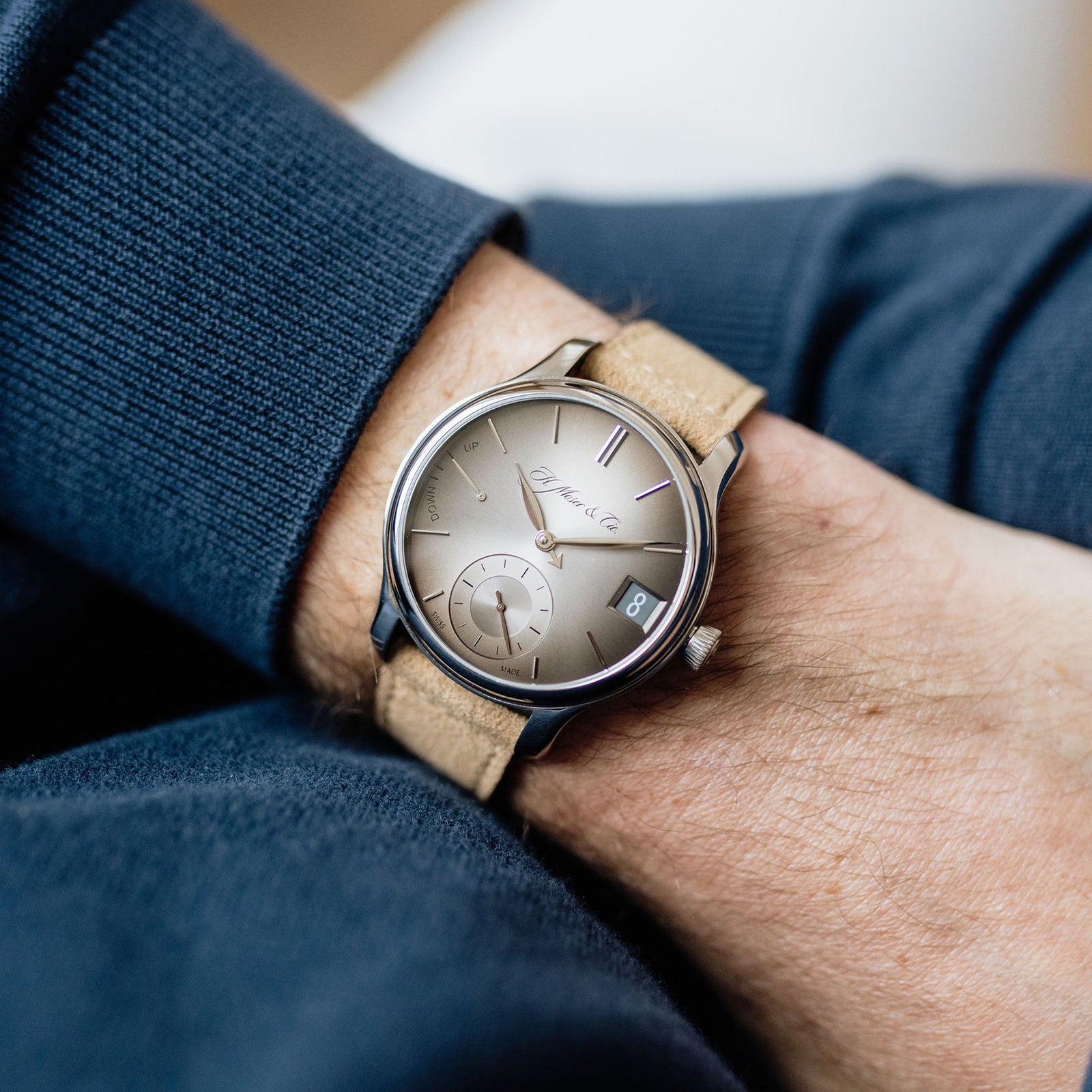 ミモザShankari シルバー ペンダント ルビー オパール H. Moser & Cie Perpetual Calendar Palladium - Fumé dial – Mr Watchley