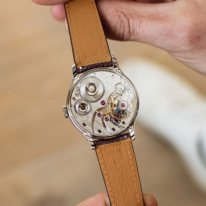 Pascal Coyon Series 2 - Unique piece - Enamel dial with Breguet numerals
