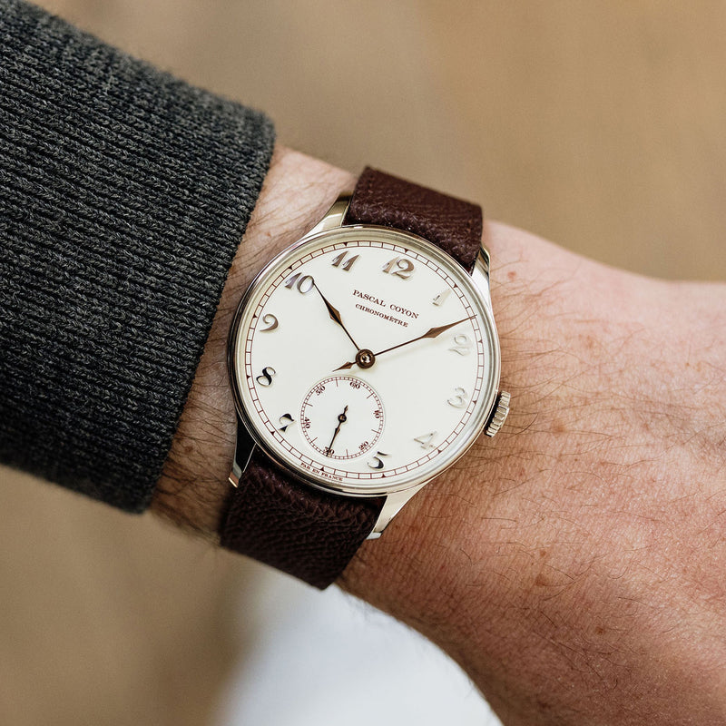 Pascal Coyon Series 2 - Unique piece - Enamel dial with Breguet numerals