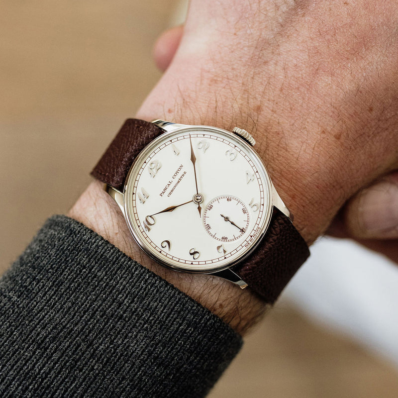 Pascal Coyon Series 2 - Unique piece - Enamel dial with Breguet numerals