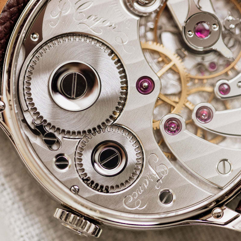 Pascal Coyon Series 2 - Unique piece - Enamel dial with Breguet numerals