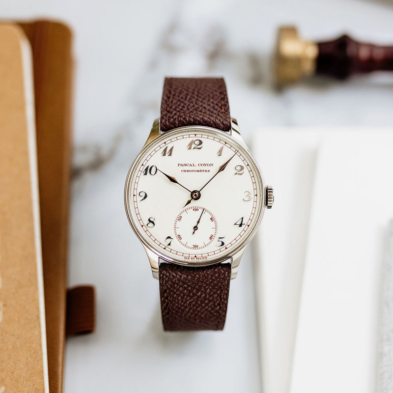Pascal Coyon Series 2 - Unique piece - Enamel dial with Breguet numerals