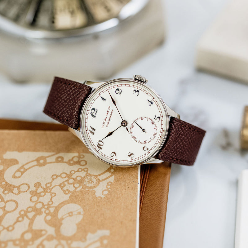Pascal Coyon Series 2 - Unique piece - Enamel dial with Breguet numerals
