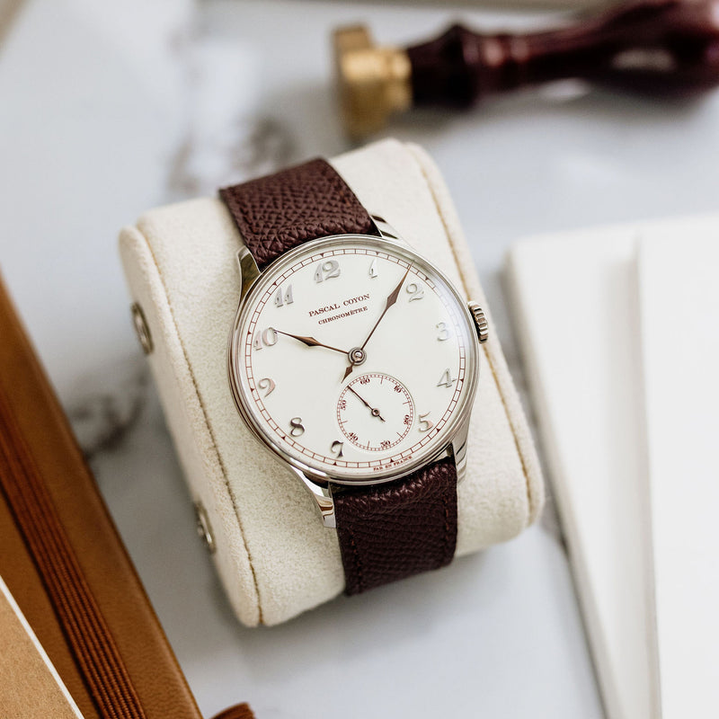 Pascal Coyon Series 2 - Unique piece - Enamel dial with Breguet numerals