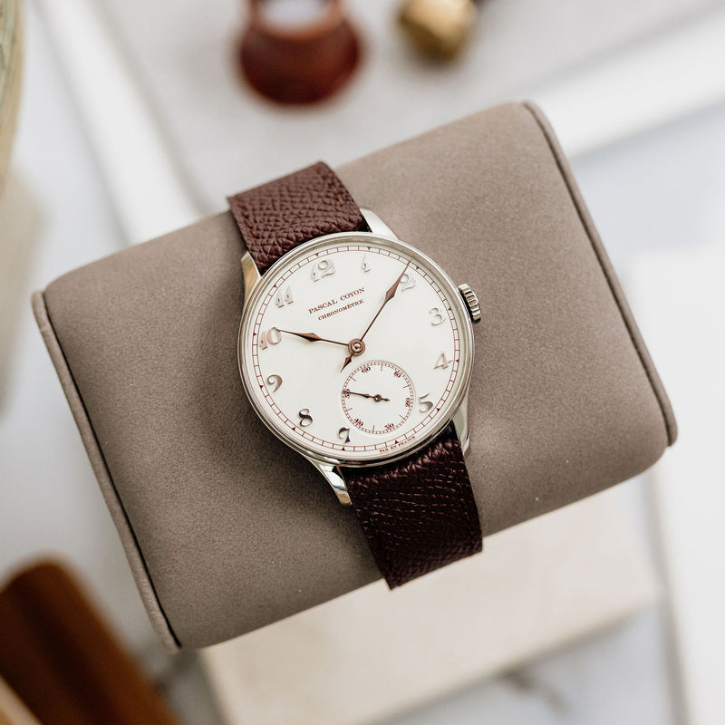 Pascal Coyon Series 2 - Unique piece - Enamel dial with Breguet numerals