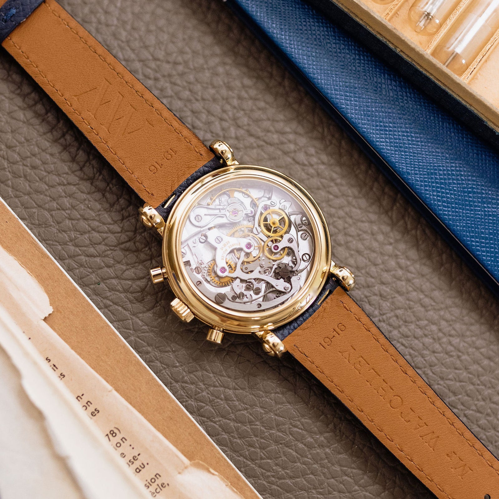 Franck Muller Chronograph 1750VEM - White enamel dial – Mr Watchley